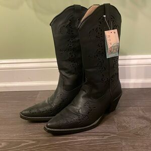 NWT Roper Sparkle inlay cowboy boots